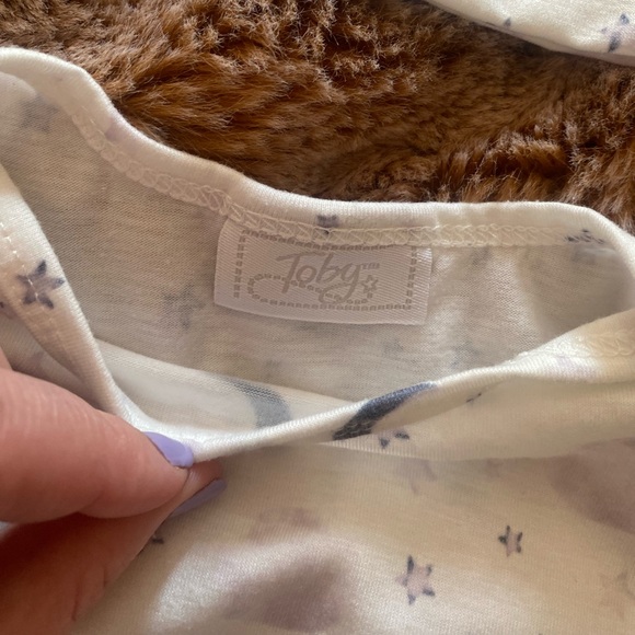 Like new gender neutral celestial baby sleep suit and hat - Picture 3 of 4